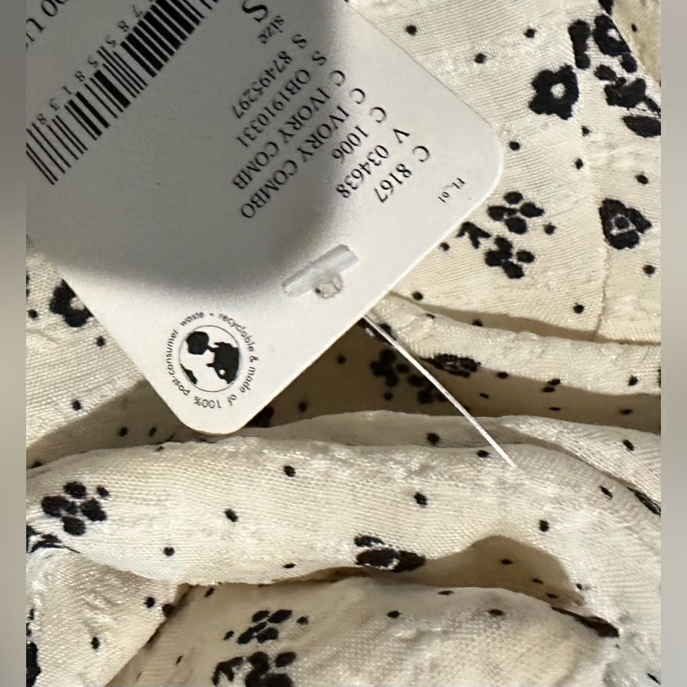 Free People NWT Coming Home Romper size small - Picture 3 of 5
